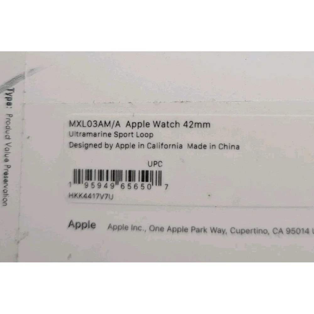 10-O Apple Watch 42mm Ultramarine Sport Loop - Blue